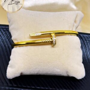 Brazalete Juste un clow Gold & Strass